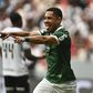 Vítor Roque celebra pelo Palmeiras