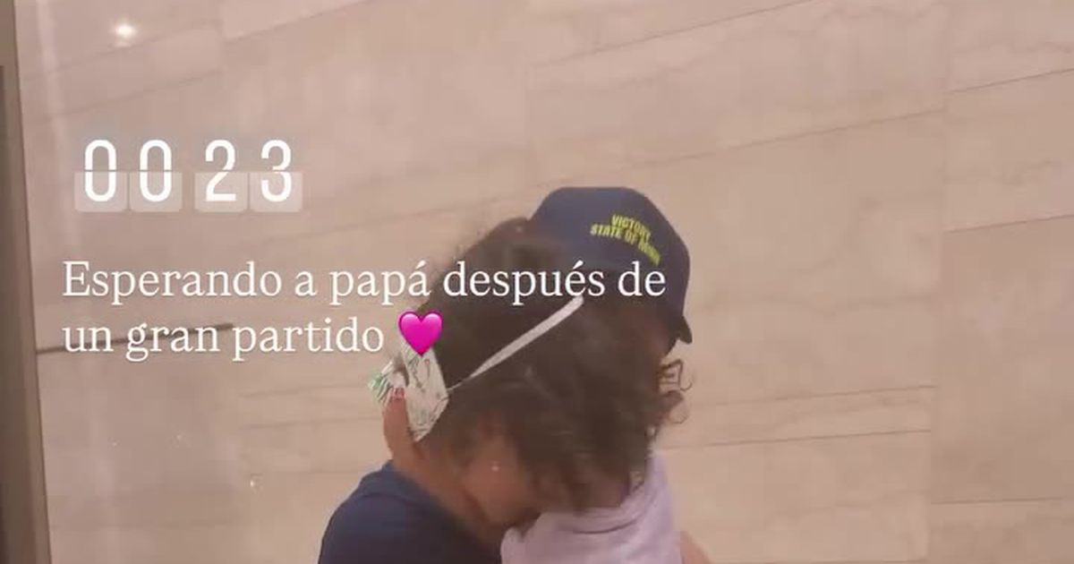 O melhor de regressar a casa: filha recebe Ronaldo com abraço ternurento