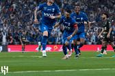 Theo Hernández marcou o golo da reviravolta e saiu lesionado - Foto: Al Hilal