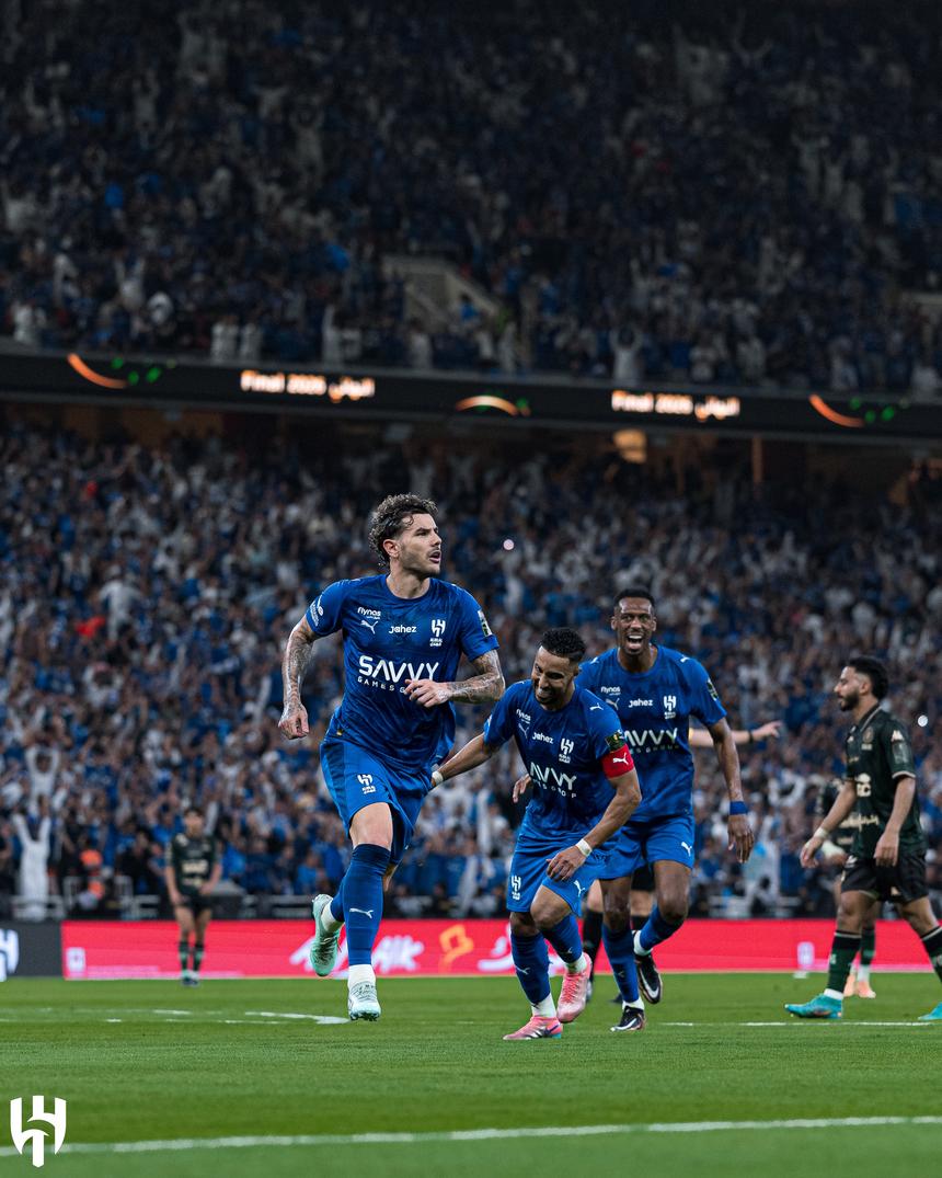 Theo Hernández marcou o golo da reviravolta e saiu lesionado - Foto: Al Hilal
