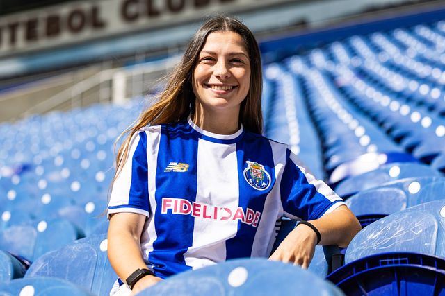 Ema Gonçalves, capitã de equipa do futebol feminino dos dragões - Foto: FC PORTO