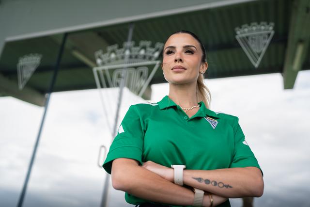 Andreia Nunes L'Or fez história no futebol português. Foto: André Carvalho