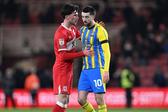 Alex Gilbert (Middlesbrough) e Finn Azaz (Southampton) vão voltar a defrontar-se        Fotografia Imago