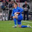 Lukas Hornicek até defendeu com a cara, mantendo o SC Braga na luta até ao fim (IMAGO)