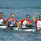 K4 500 m masculino de Portugal composto por Gustavo Gonçalves, João Ribeiro, Messias Baptista e Pedro Casinha