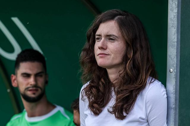 Mariana Cabral, treinadora portuguesa de 38 anos e ex-Sporting