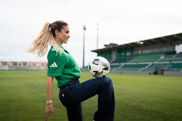 Andreia Nuns L'Or foi jogadora federada, passando por Quintanjense, Palmelense e até uma experiência no Belenenses. Foto: André Carvalho