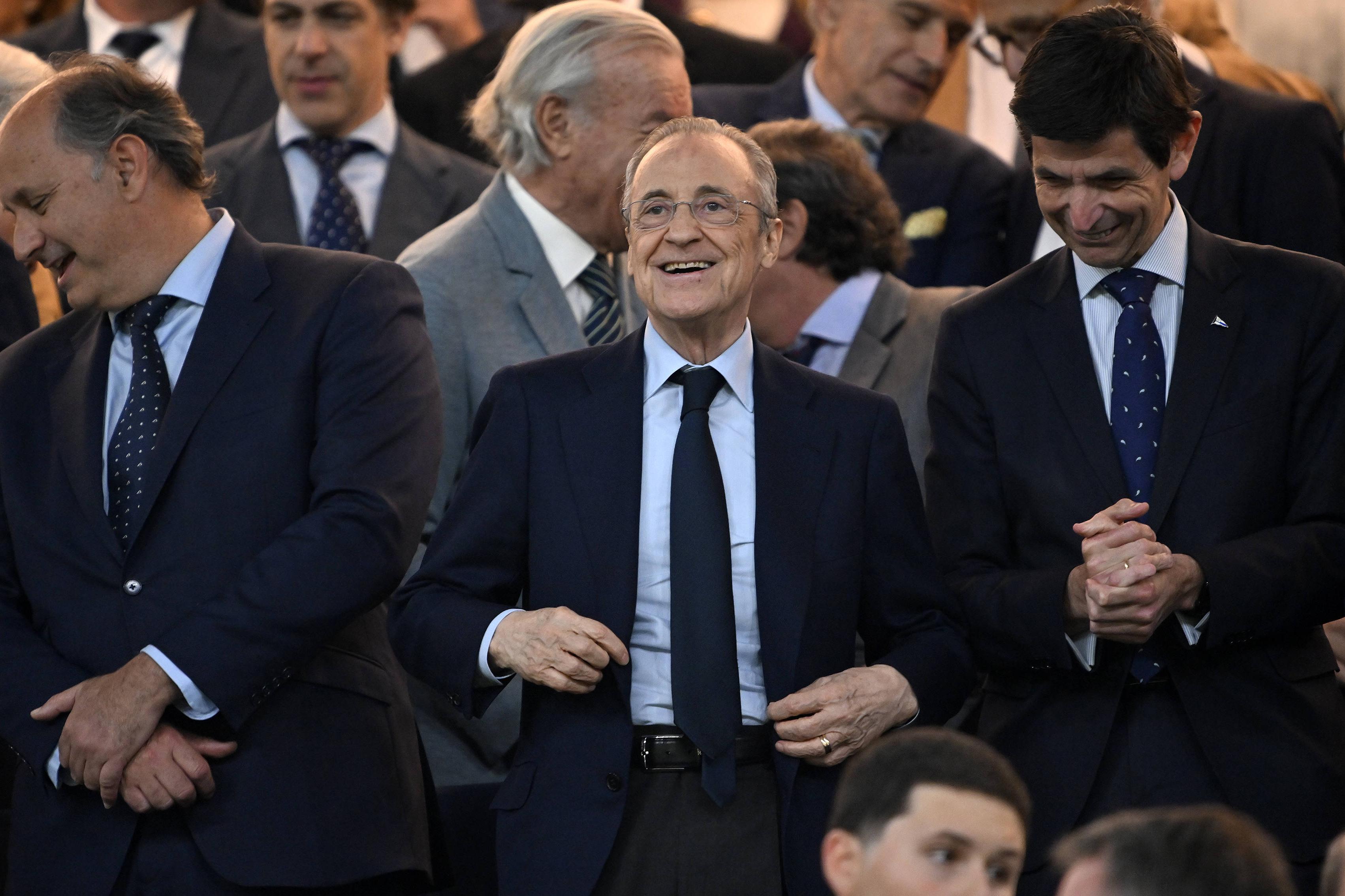 Florentino Pérez, presidente do Real Madrid