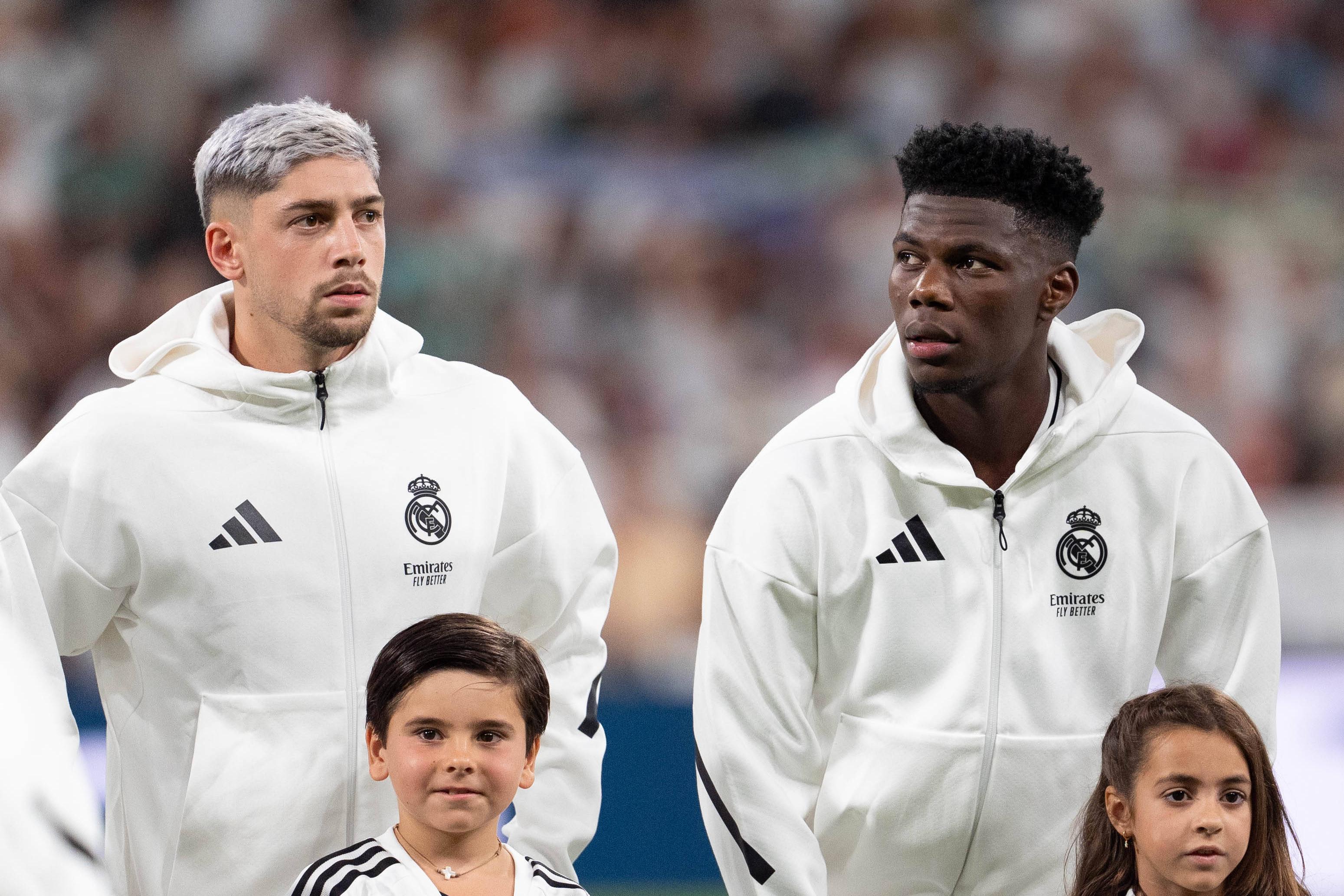 Tchouaméni e Valverde, parceiros de meio-campo do Real Madrid