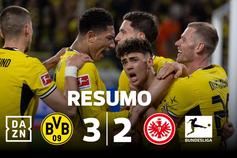 Promessa ítalo-brasileira mostra-se e ajuda Dortmund a carimbar o 2.º lugar