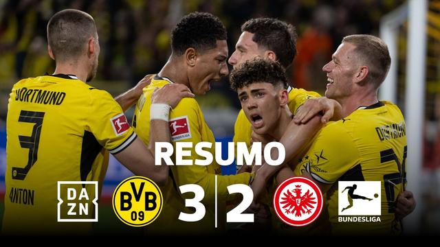 Promessa ítalo-brasileira mostra-se e ajuda Dortmund a carimbar o 2.º lugar