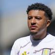 Jadon Sancho esteve emprestado ao Aston Villa, na temporada passada (IMAGO)