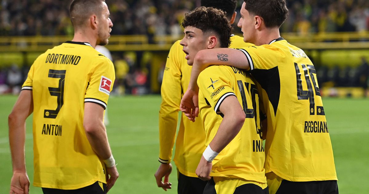 Dortmund dá a volta e garante o segundo lugar da Bundesliga