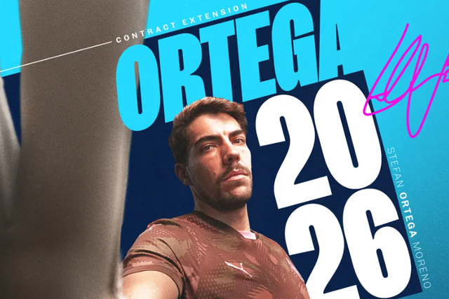 Oficial: Ortega renova contrato com o Manchester City