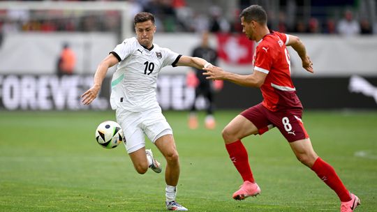 Suíça e Áustria empatam no último teste para o Euro 2024