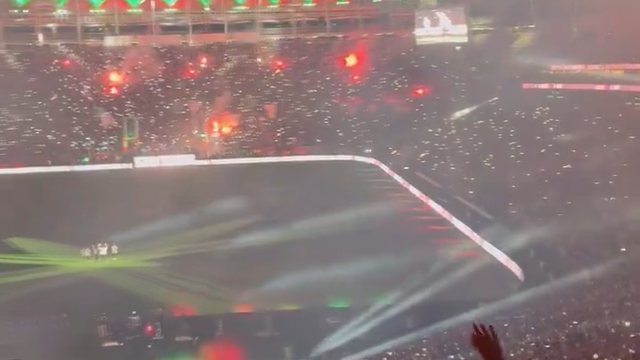 50 mil pessoas foram ao Maracanã ver a apresentação de Thiago Silva no Fluminense