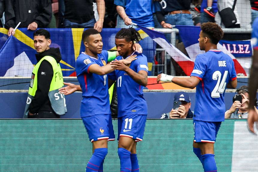 Kylian Mbappé brilhou no Alemanha-França (IMAGO)