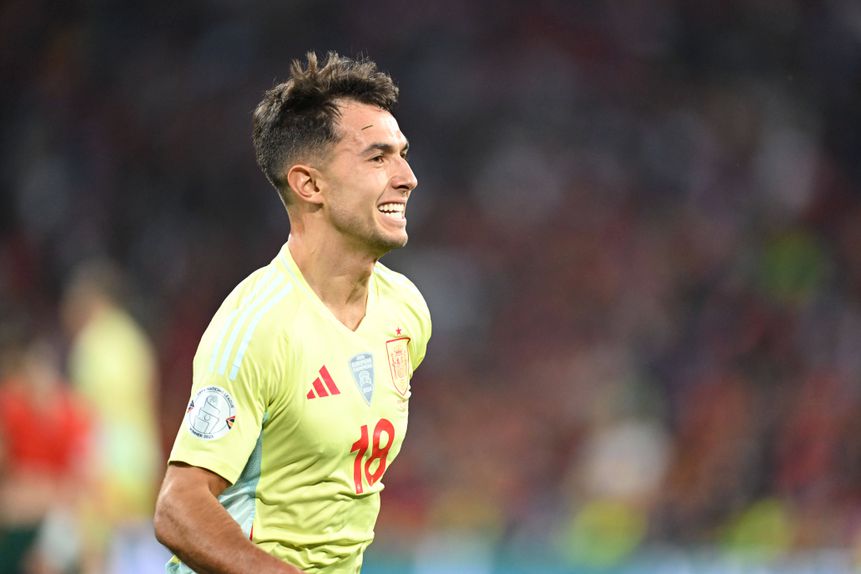 Zubimendi foi o melhor jogador espanhol na final da Liga das Nações/2025, disputada em Munique e conquistada por Portugal a 8 de junho. FOTO IMAGO