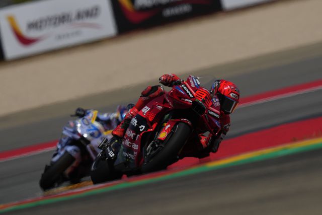 Marc Márquez no GP de Aragão (Foto: IMAGO)