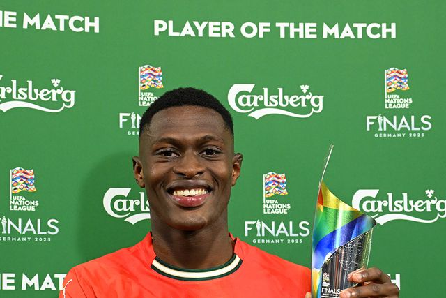 Nuno Mendes foi o Homem do Jogo da final da Liga das Nações