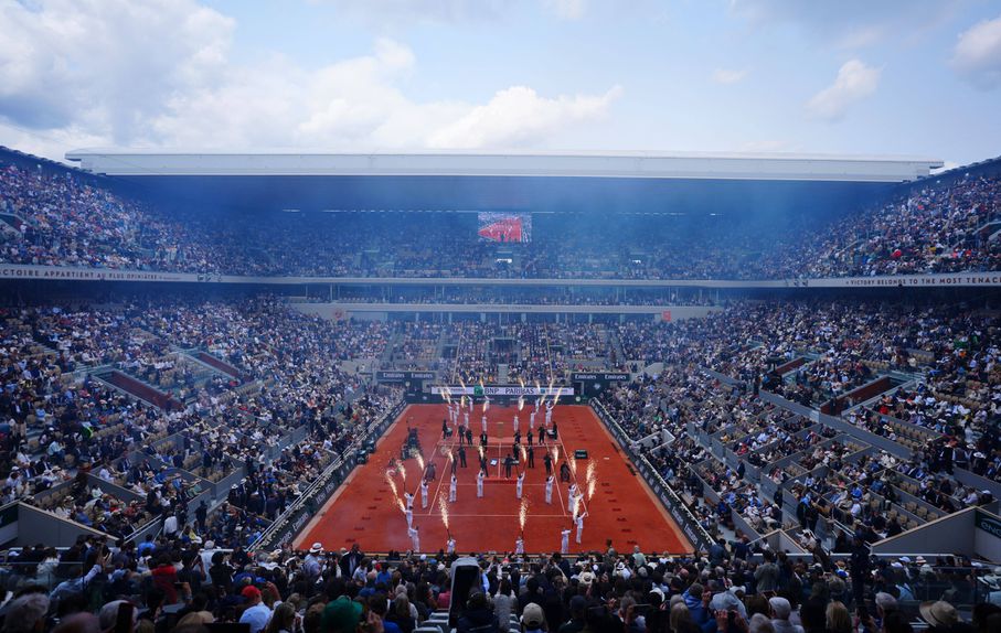 Espetáculo pré-final de Roland Garros (foto: IMAGO)