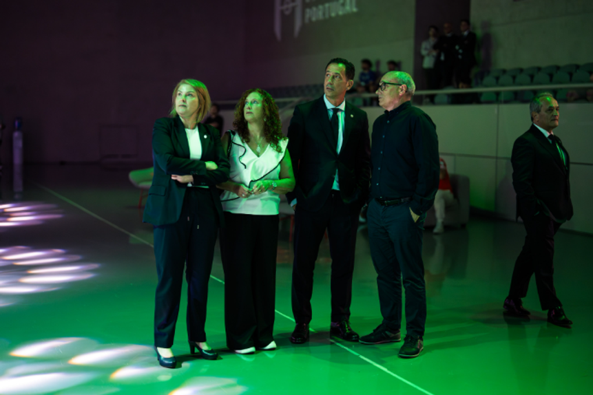 Os pais de Digo Jota marcaram presença na edição de 2026.
Foto: FPF