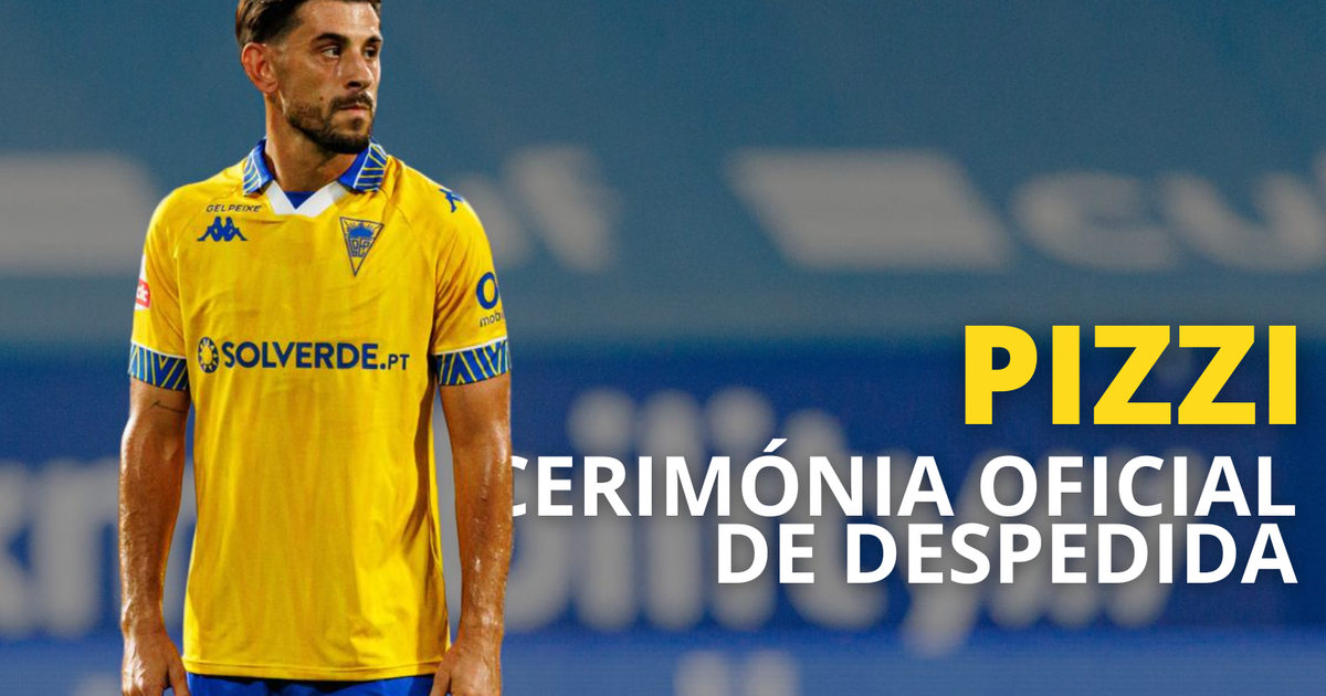 Acompanhe a cerimónia oficial de despedida de Pizz