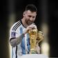 Messi e a Argentina venceram o Mundial em 2022 (IMAGO)