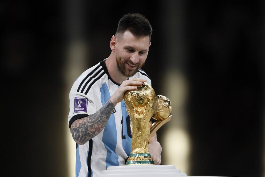 Messi e a Argentina venceram o Mundial em 2022 (IMAGO)
