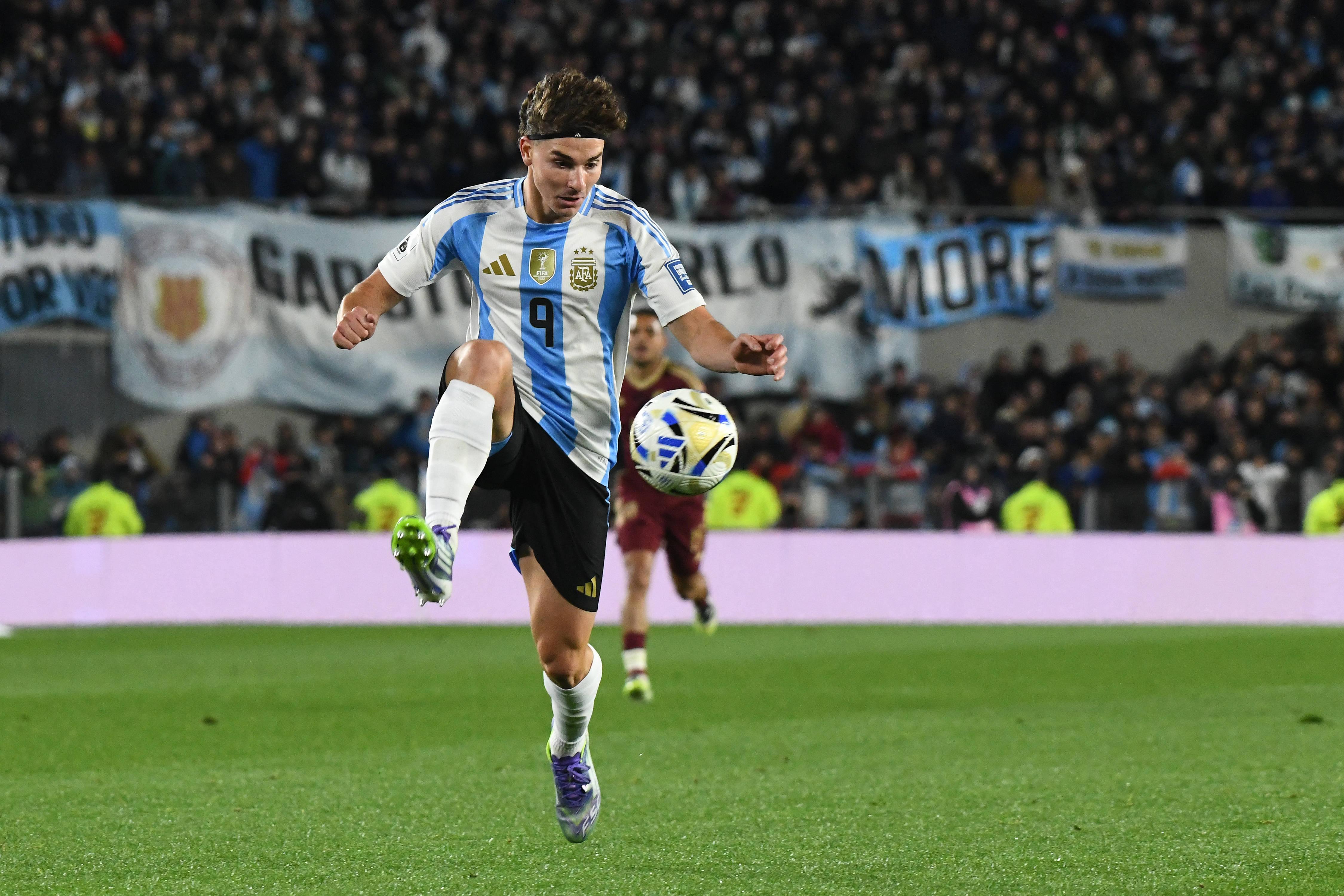 Julián Álvarez (Argentina), melhor odd: 25/1