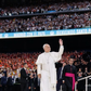 O Papa Leão marcou presença no Santiago Bernabéu 
Foto: Real Madrid