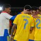 Ríos e Suárez festejam golo da Colômbia