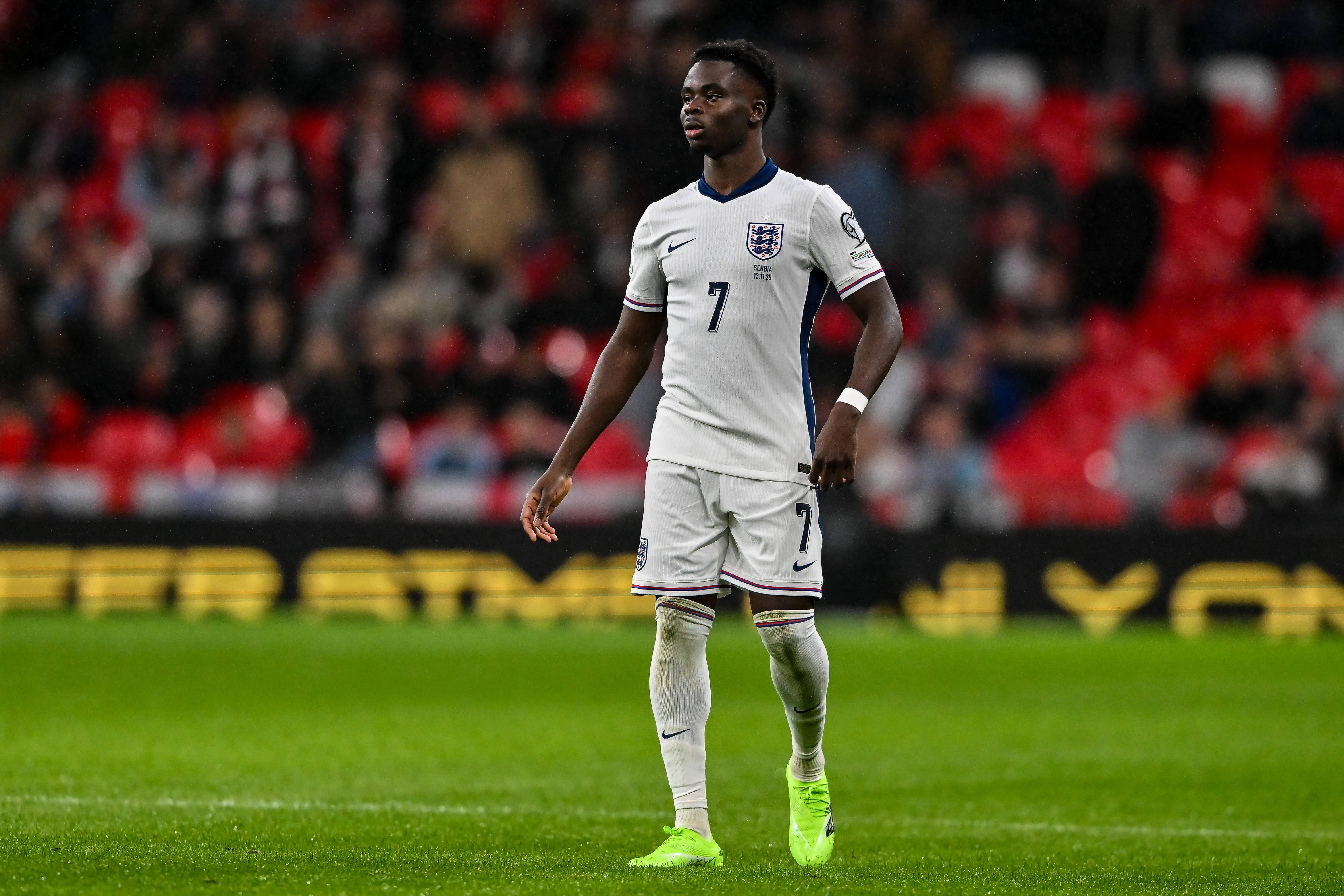 Saka (Inglaterra), melhor odd: 66/1