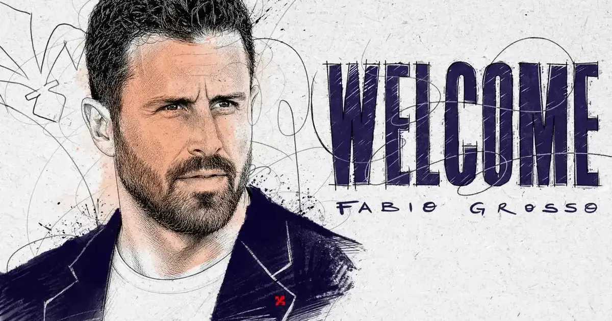 Oficial: Fabio Grosso é o novo treinador da Fioren