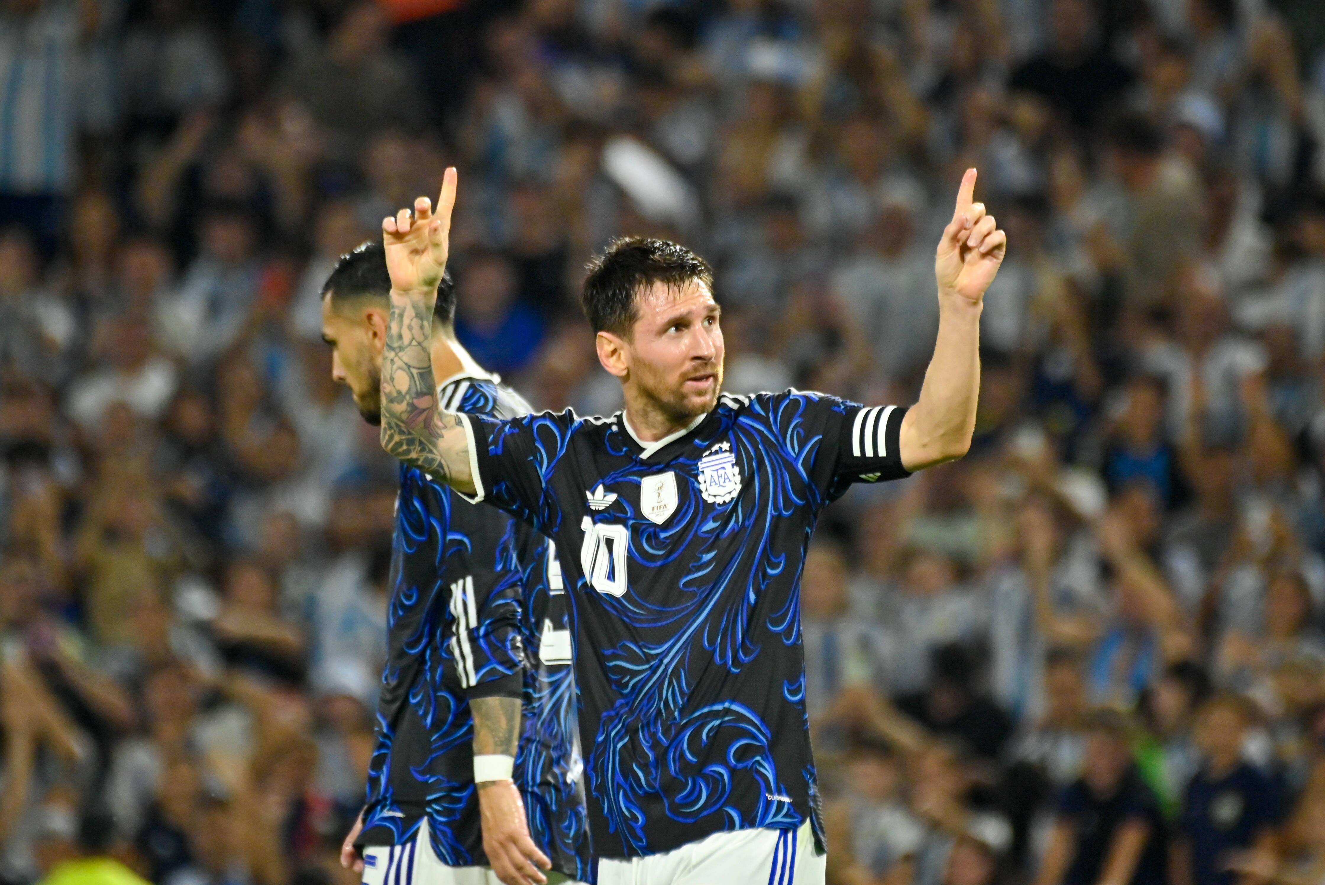 Messi (Argentina), melhor odd: 20/1