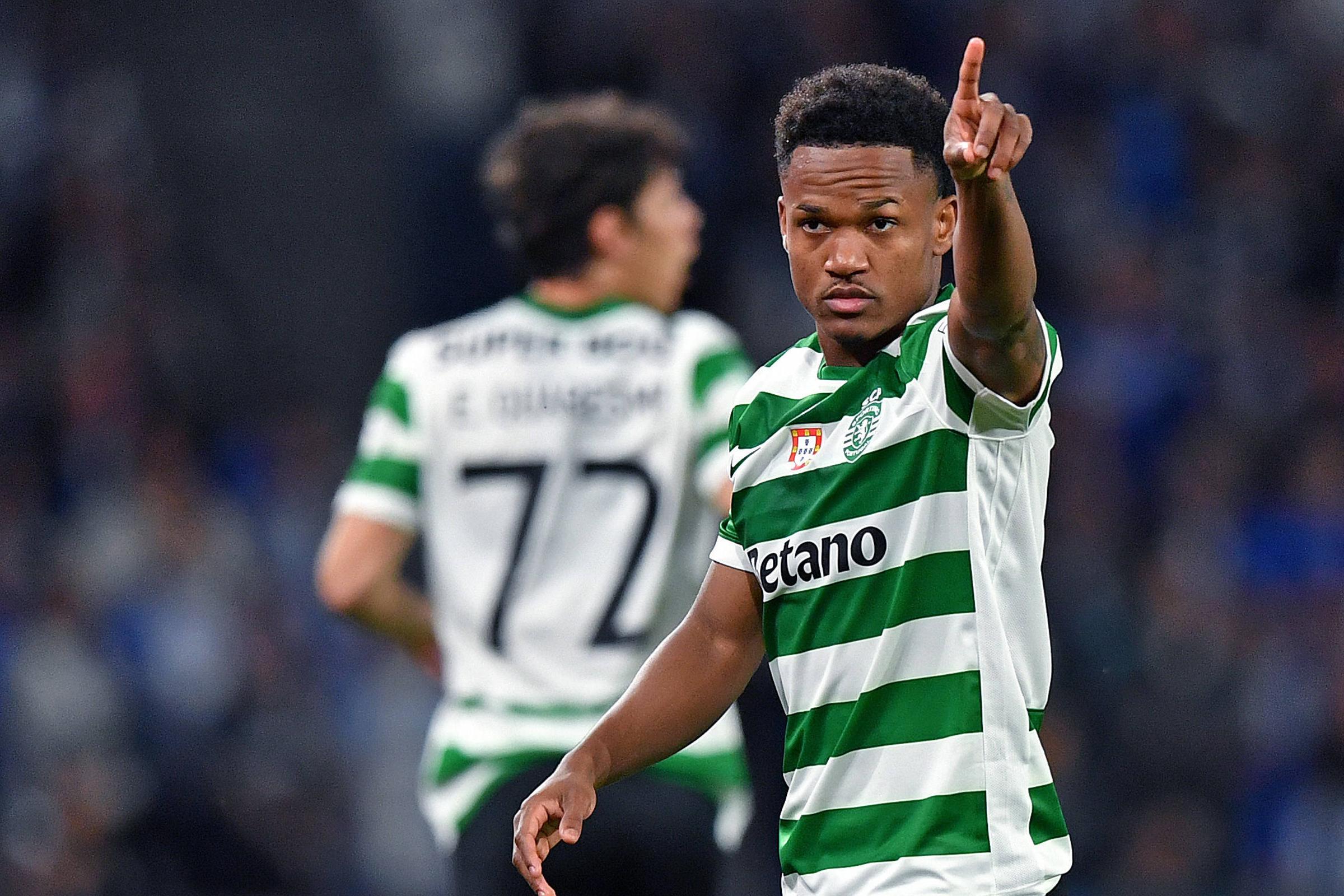 Geny Catamo, extremo 
de 25 anos, tem contrato com o Sporting válido
até junho de 2029 - Foto: IMAGO