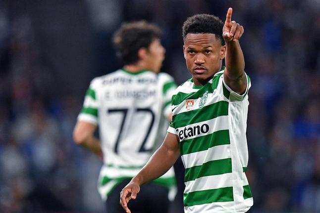 Geny Catamo, extremo 
de 25 anos, tem contrato com o Sporting válido
até junho de 2029 - Foto: IMAGO