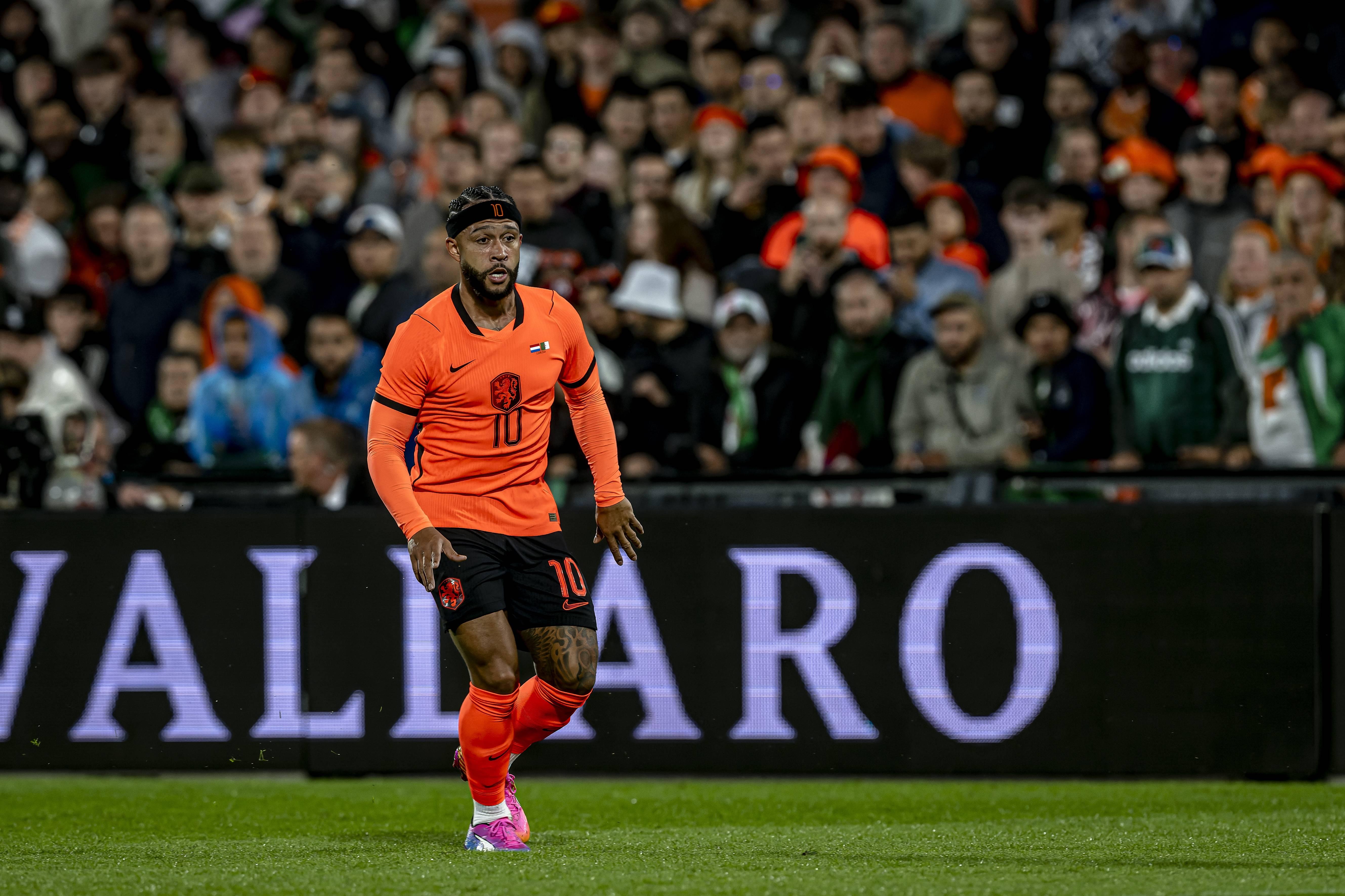 Memphis Depay (Países Baixos), melhor odd: 50/1
