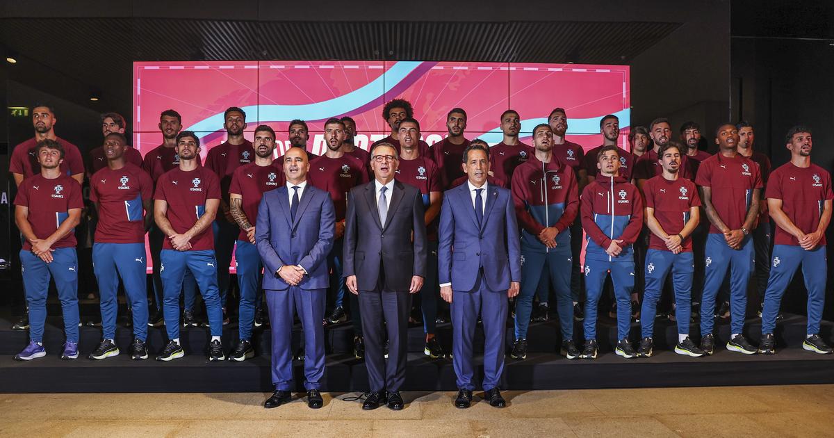 António José Seguro com a Seleção: «Façam-nos sonh