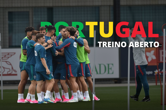 Direto: siga o treino da Seleção Nacional