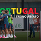 Direto: siga o treino da Seleção Nacional
