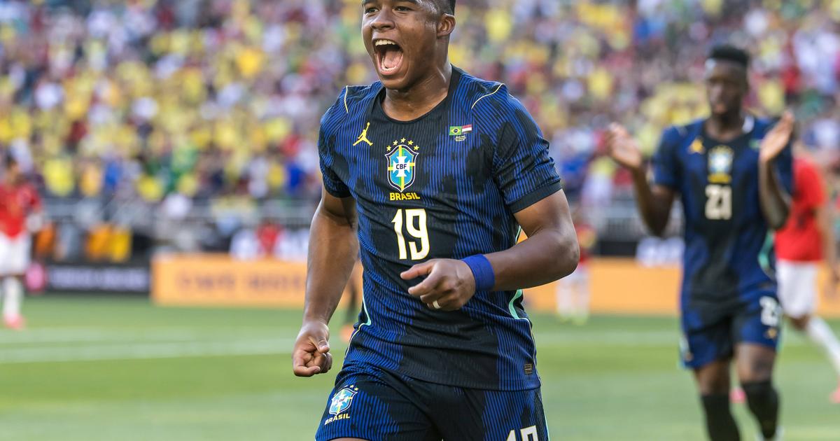Caiu para apanhar Endrick e ficou com a melhor foto