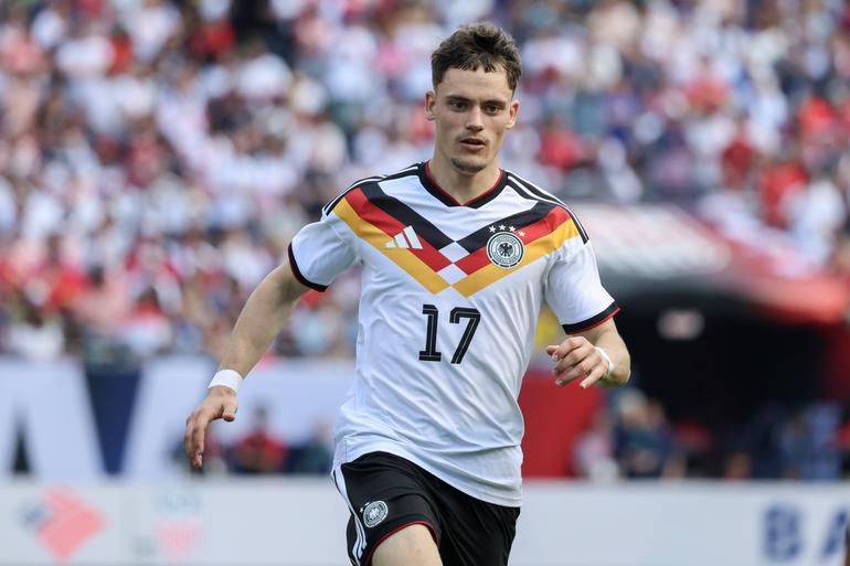 4.º Seleção da Alemanha vale €1.085M - Florian Wirtz foi quem mais valorizou (€124M) - Foto: IMAGO