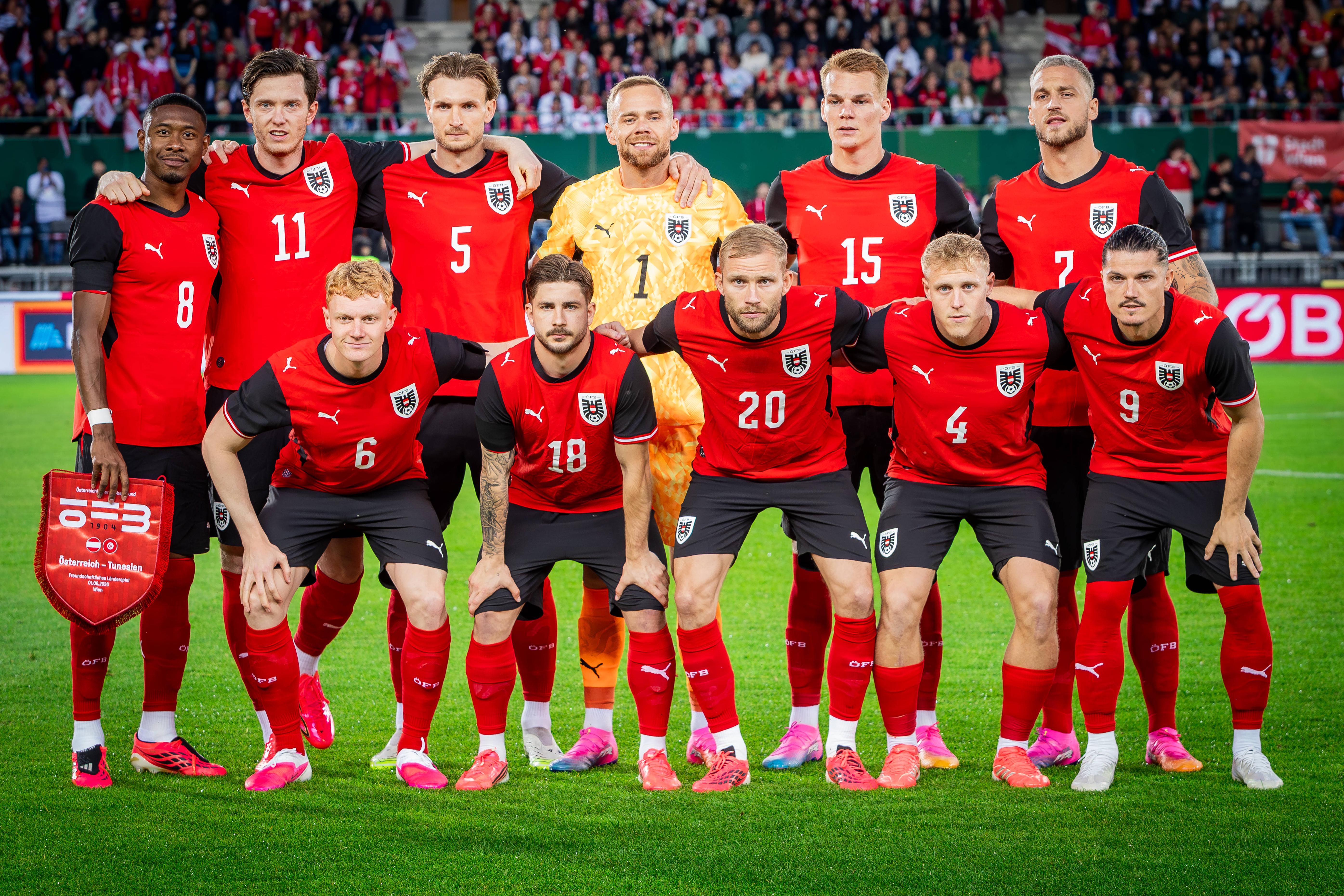 Seleção da Áustria (IMAGO)