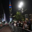 Depois da vitória no Jogo 2, milhares de fãs dos Knicks juntaram-se ao pé do Madison Square Garden, agora será impossível. IMAGO