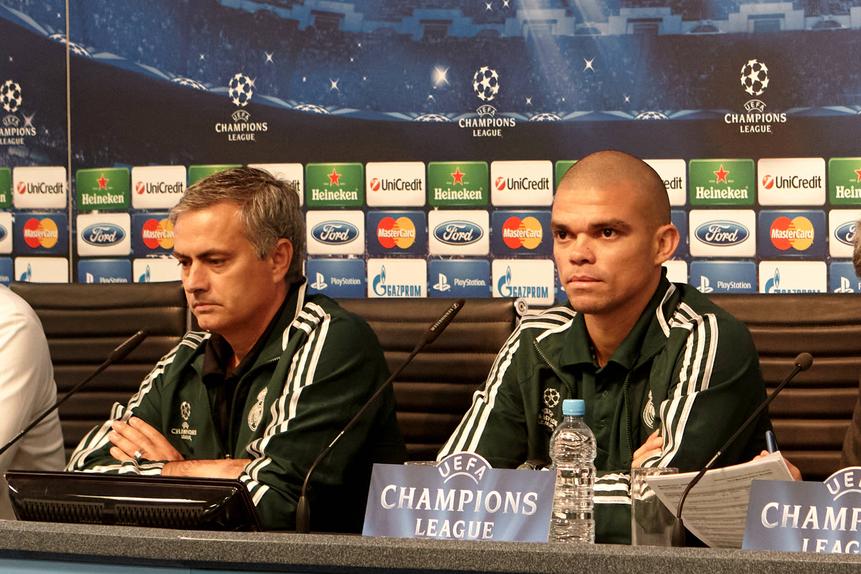José Mourinho e Pepe no Real Madrid (IMAGO)