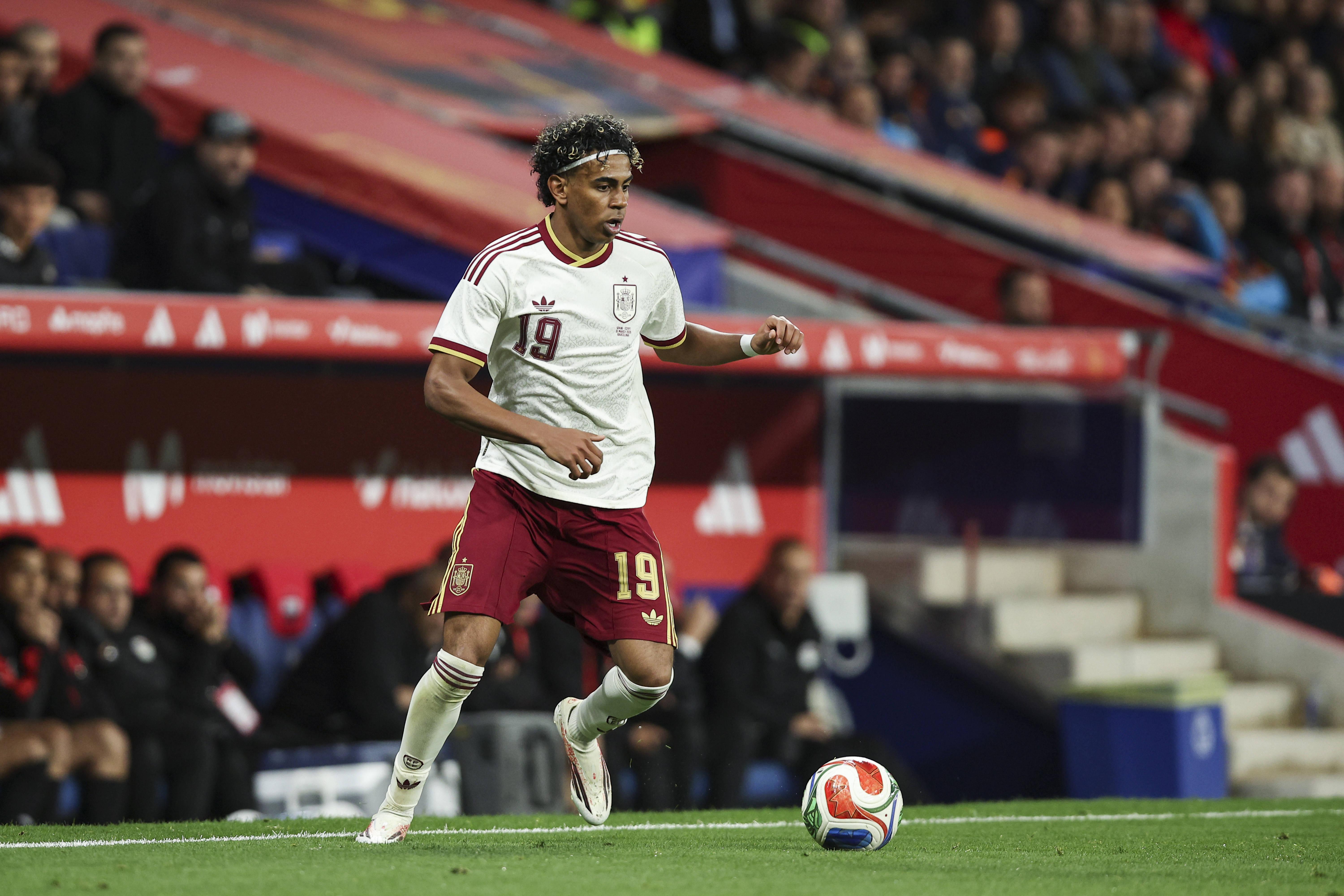 Lamine Yamal (Espanha), melhor odd: 20/1