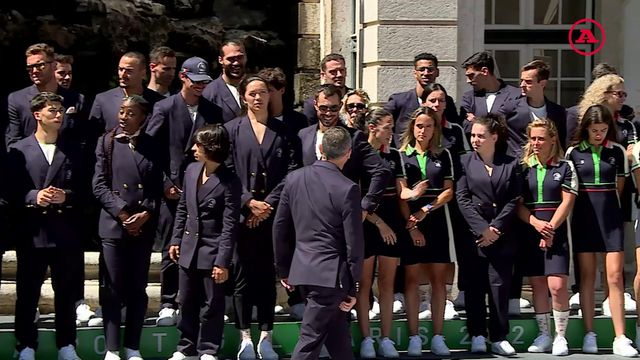 Missão de Portugal nos Jogos Olímpicos recebida no Palácio de Belém