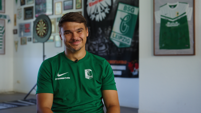 A BOLA encontrou Julian Weigel em Leipzig (não é gralha)