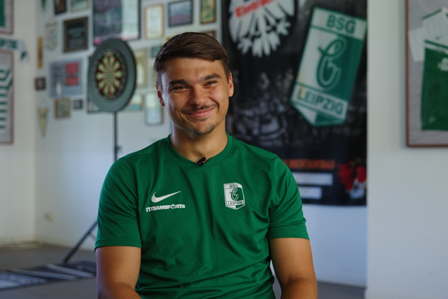 A BOLA encontrou Julian Weigel em Leipzig (não é gralha)